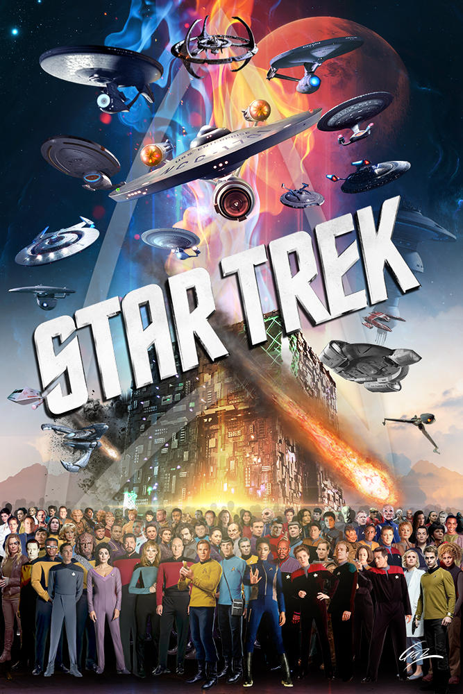 Star Trek Wall Poster by PZNS on DeviantArt