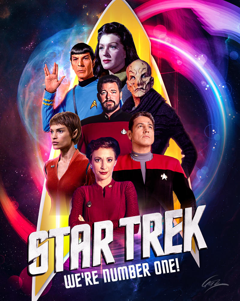 Star Trek First Officers by PZNS on DeviantArt