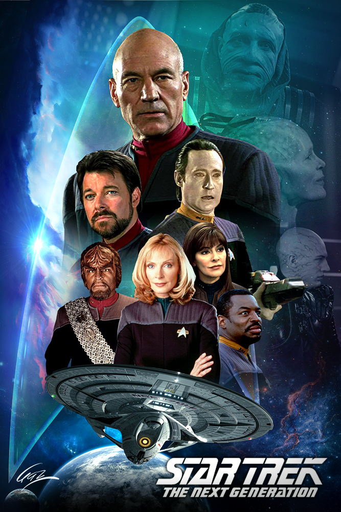 Star Trek The Next Generation by PZNS on DeviantArt