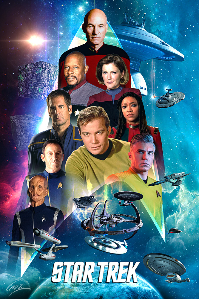 Star Trek Wall Poster by PZNS on DeviantArt