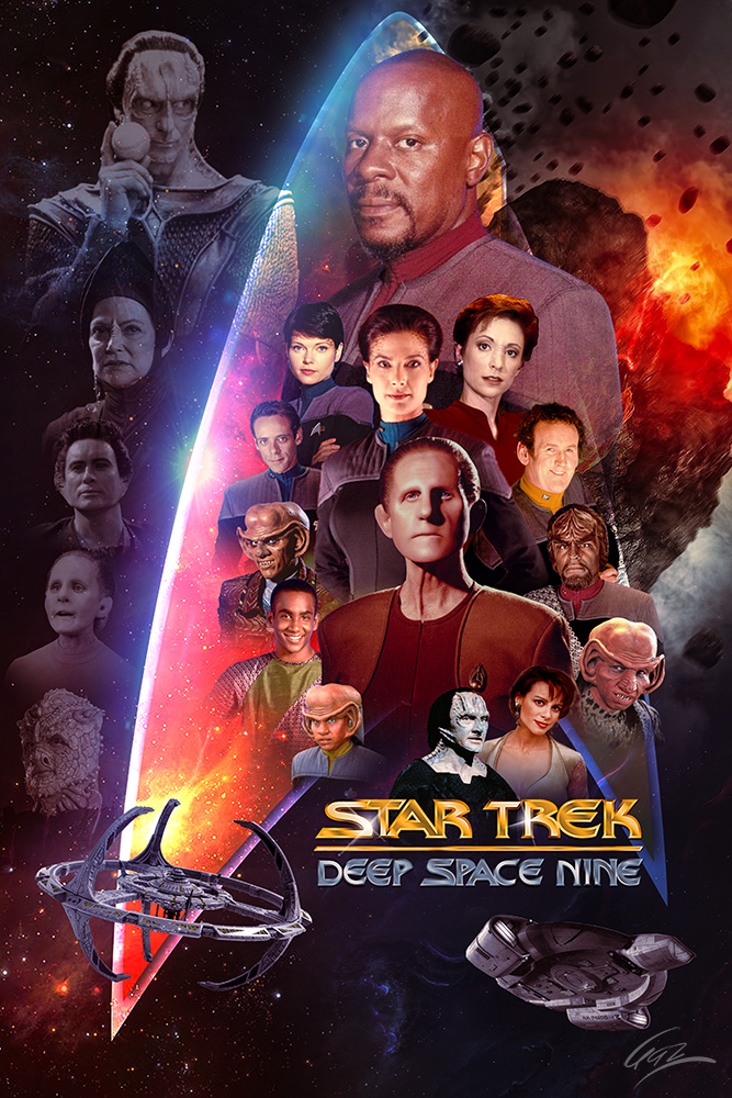 Deep Space Nine Wall Poster by PZNS on DeviantArt