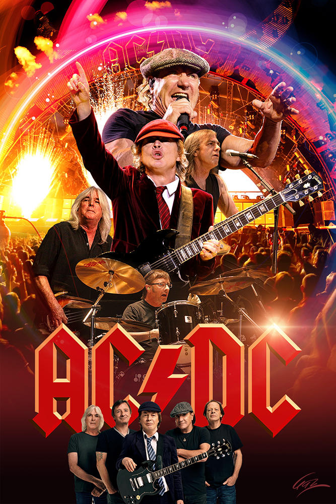 ACDC Wall Poster by PZNS on DeviantArt