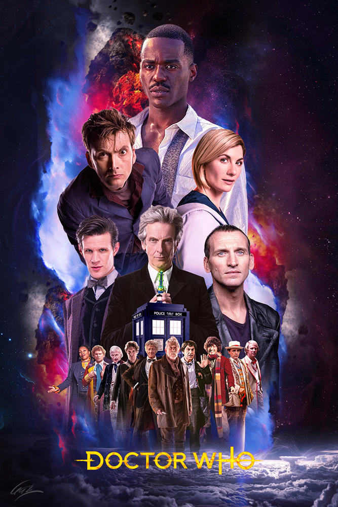 Doctor Who Wall Poster by PZNS on DeviantArt