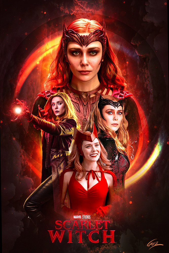 The Scarlet Witch by MizuriAU on DeviantArt