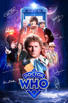 Classic Doctor Who Wall Poster