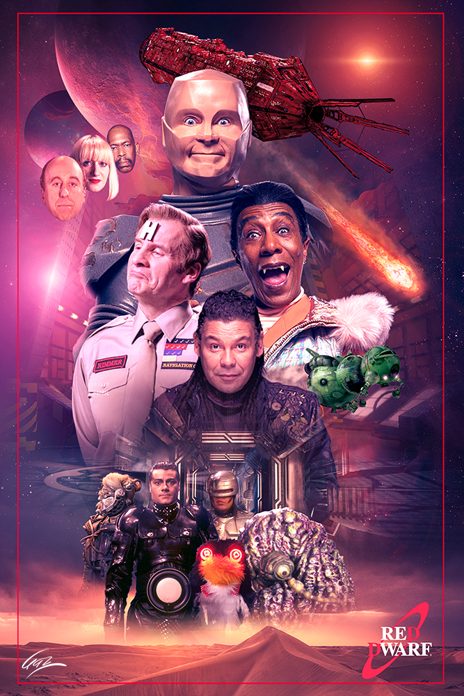 Red Dwarf Poster By PZNS On DeviantArt