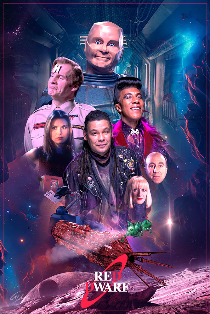 Red Dwarf Poster By PZNS On DeviantArt