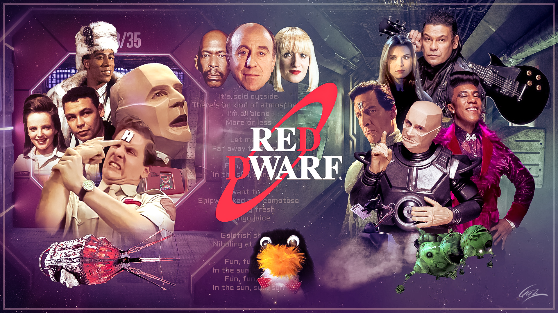 Red Dwarf Wallpaper By PZNS On DeviantArt red-dwarf-wallpaper-by-pzns-on-deviantart