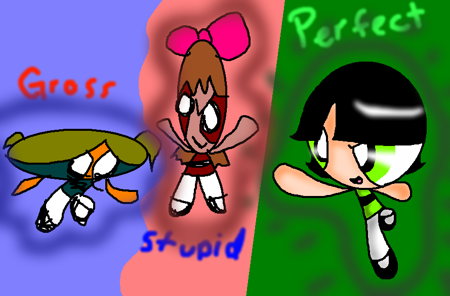 Crappy Powerpuffs Speedpaint XD