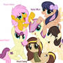 .:My Mane Six:. (All Fluttershy Shippings)