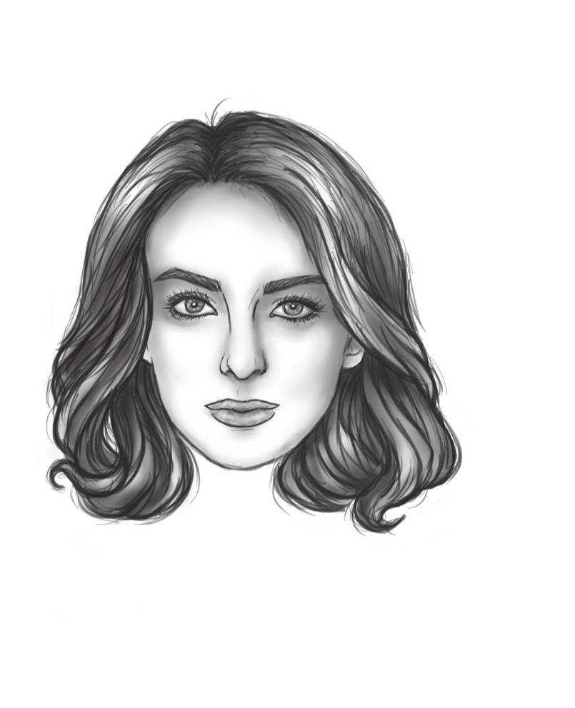 random girl portrait by XxDrewpuff11xX on DeviantArt