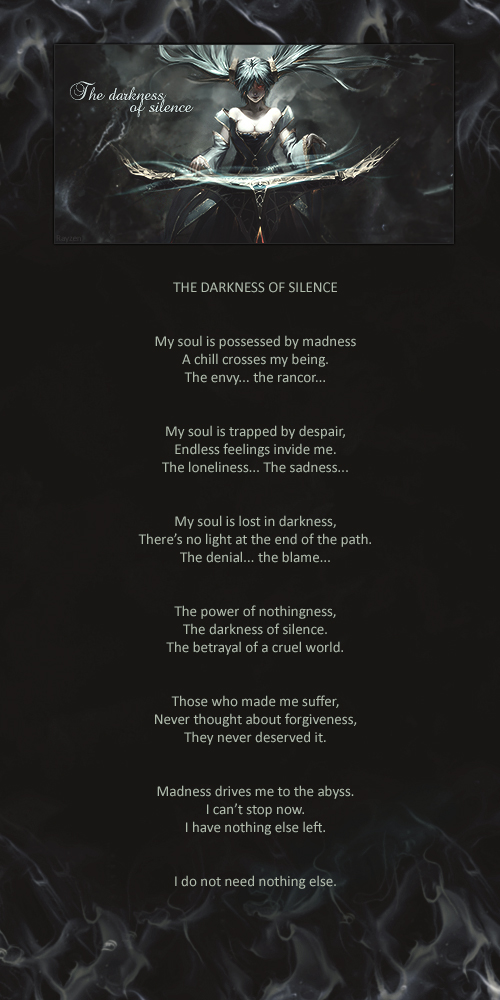 The Darkness of Silence