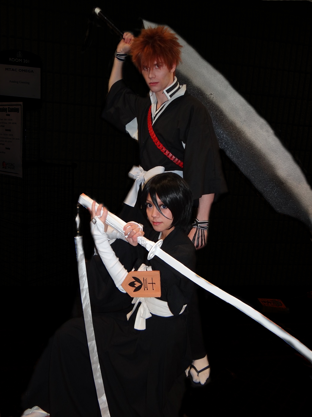 The Soul Reaper and her substitute.