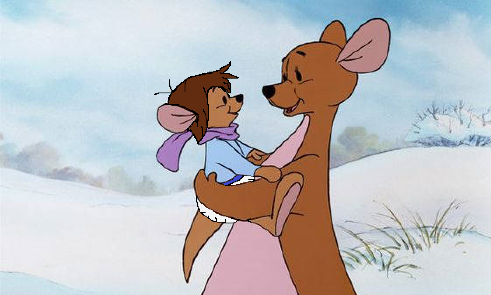 Kanga's New Baby Roo by TinyDiaperBoy on DeviantArt