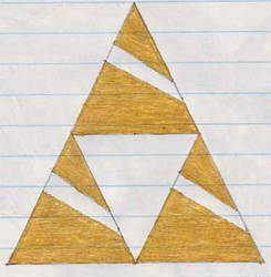 Triforce colored