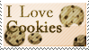 I LOVE COOKIES - Stamp