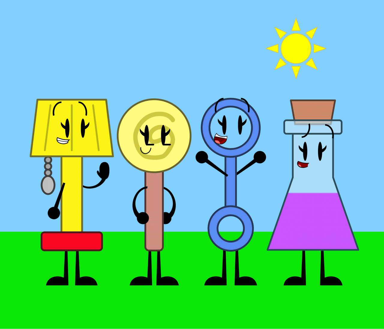 Fabulous Foursome (2023 Edition) by FloorLampArts on DeviantArt