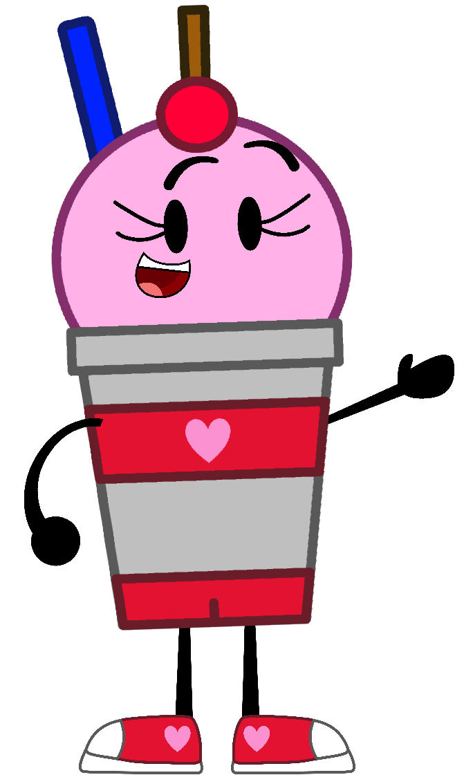 Strawberry Milkshake by FloorLampArts on DeviantArt