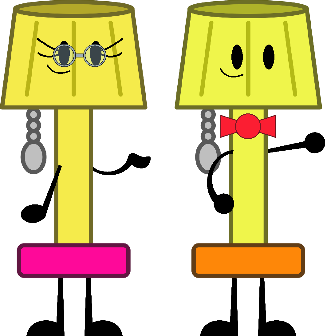 Mama Lamp and Papa Lamp by FloorLampArts on DeviantArt