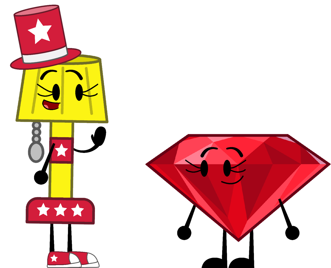 Floor Lamp and Ruby by FloorLampArts on DeviantArt