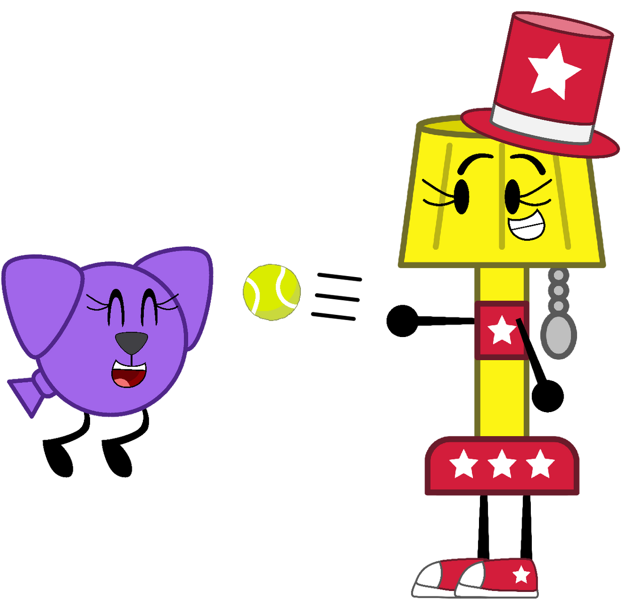 Playing Fetch by FloorLampArts on DeviantArt