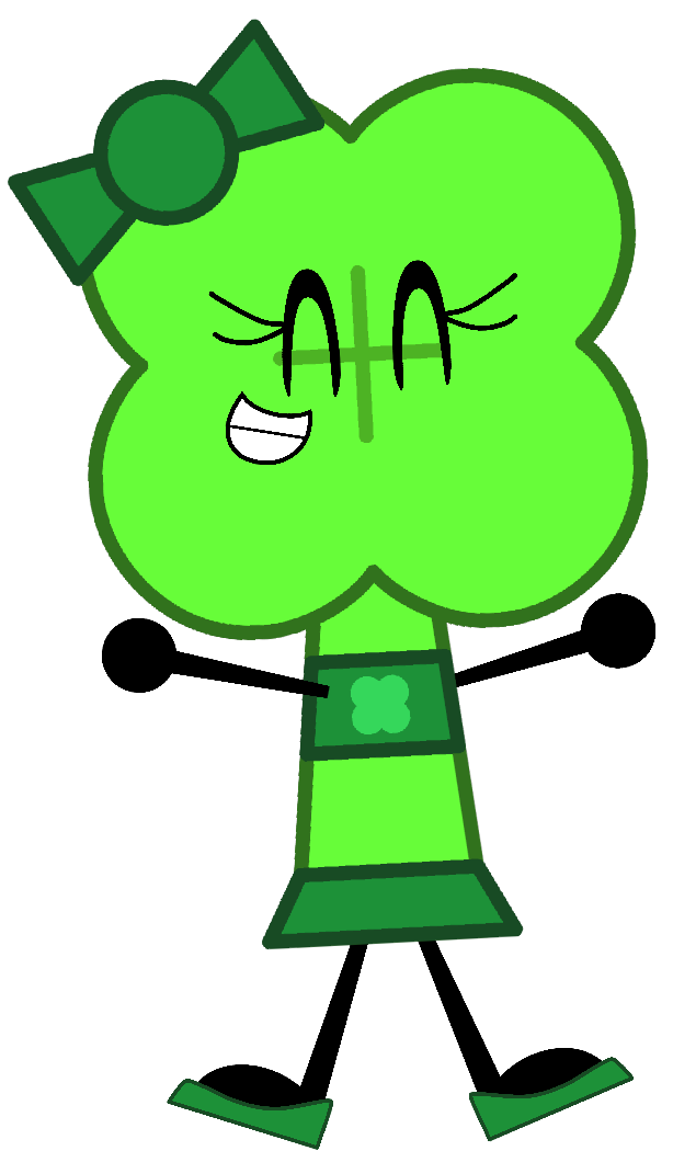 Four Leaf Clover Jumping for Joy by FloorLampArts on DeviantArt