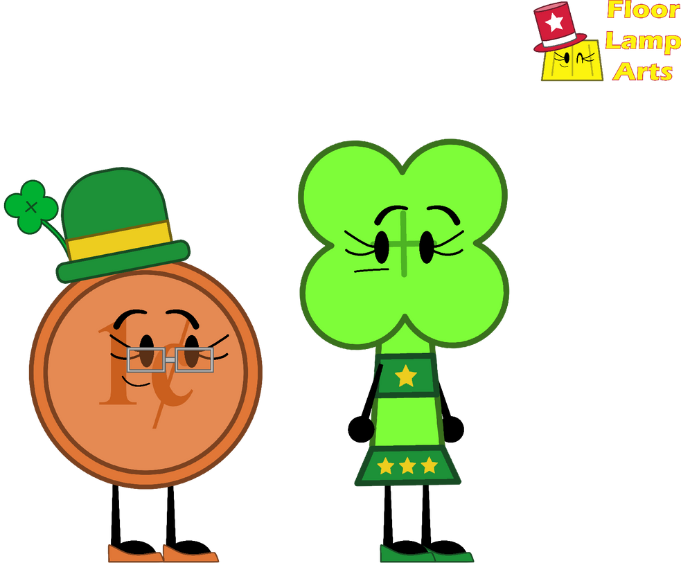 Penny wearing Four Leaf Clover's hat by FloorLampArts on DeviantArt