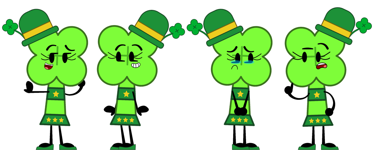 Four Leaf Clover Randomness 1 by FloorLampArts on DeviantArt