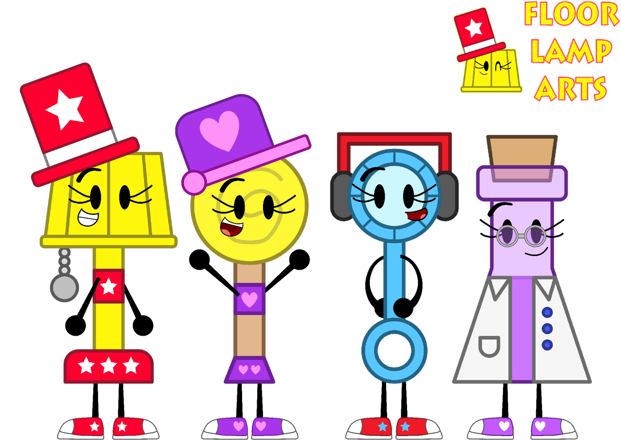 Fabulous Foursome (2025 Edition) by FloorLampArts on DeviantArt