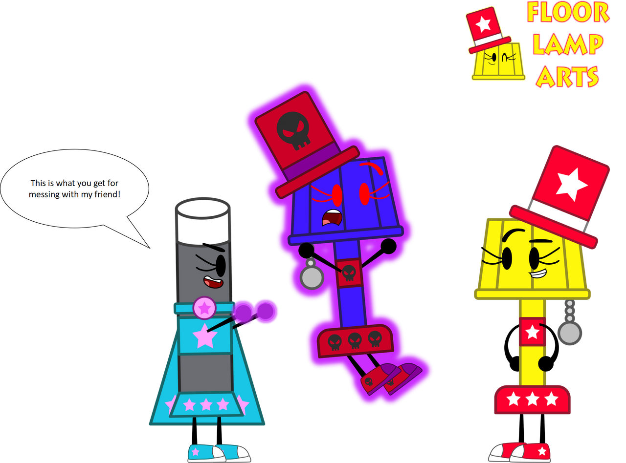 How Magic Wand deals with villains by FloorLampArts on DeviantArt