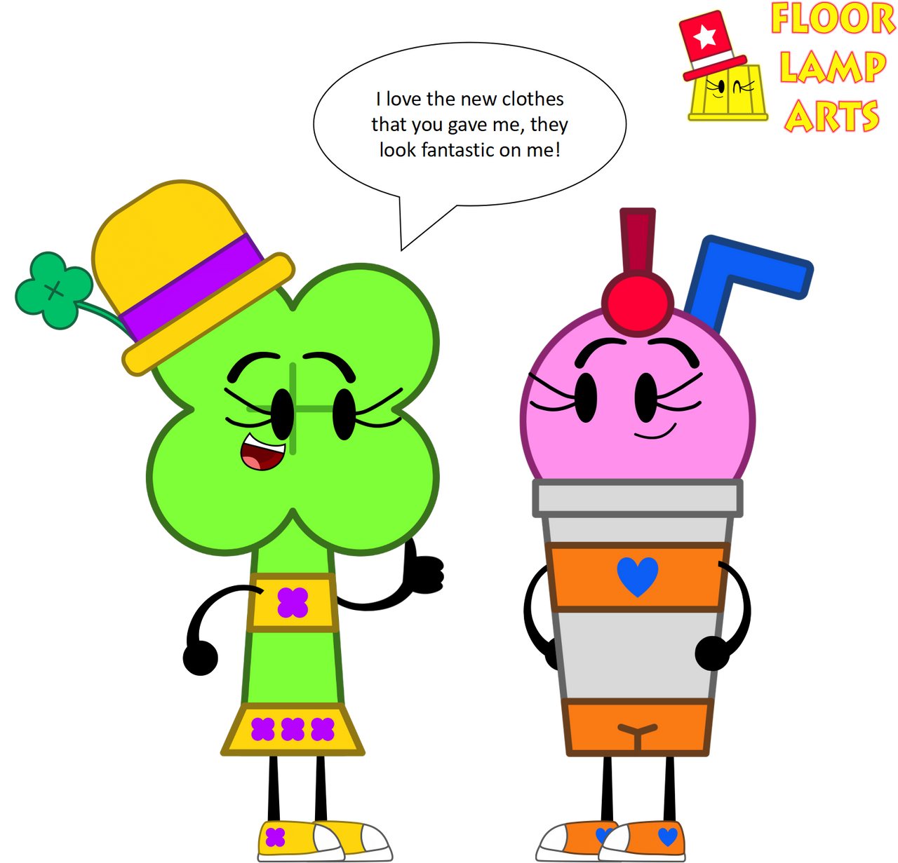 Four Leaf Clover's New Outfit by FloorLampArts on DeviantArt