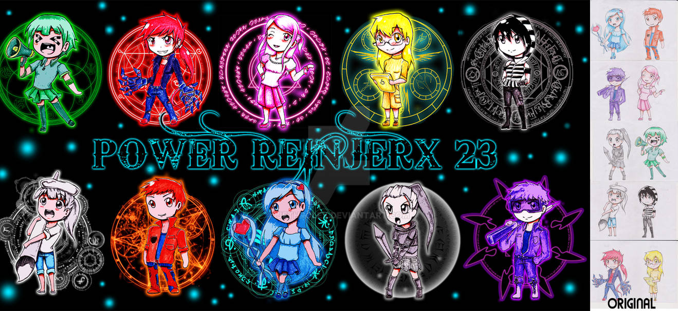 POWER RANGERS by JethroLex on DeviantArt