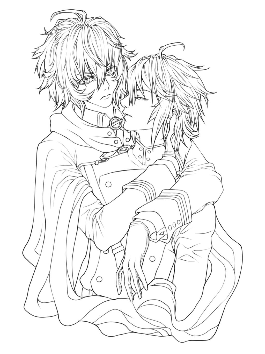 Yuu Mika Lineart JPG