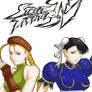 street fighter 4 cammy and chun li