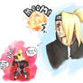 Haha at Deidara