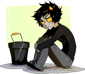 Karkat and the Bucket