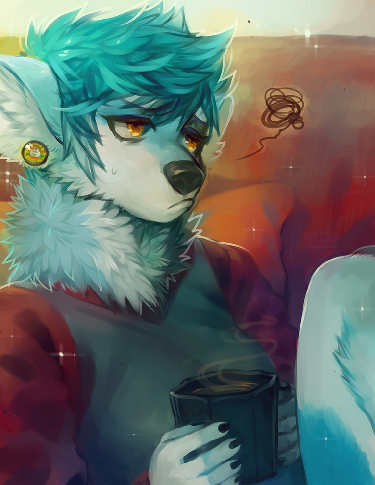 ::Commission:: Speedpaint // Spazzyhusky