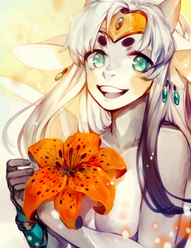 ::Commission:: speedpaint // Ethelune 3