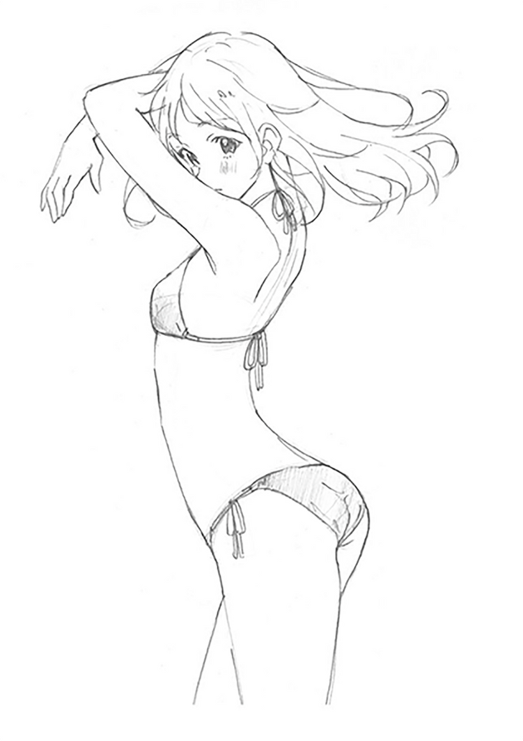 Sexy pose reference for drawing anime girls! 3/4 by Anime-ArtAcademy on DeviantArt Sexy pose reference for drawing anime girls! 3/4 by Anime-ArtAcademy on DeviantArt
