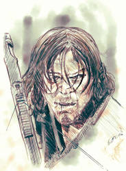 Daryl twd by Fantasticabstract
