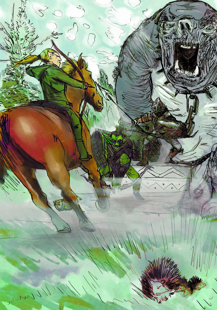 Elf Attacking Computer Elf attack by Fantasticabstract on DeviantArt
