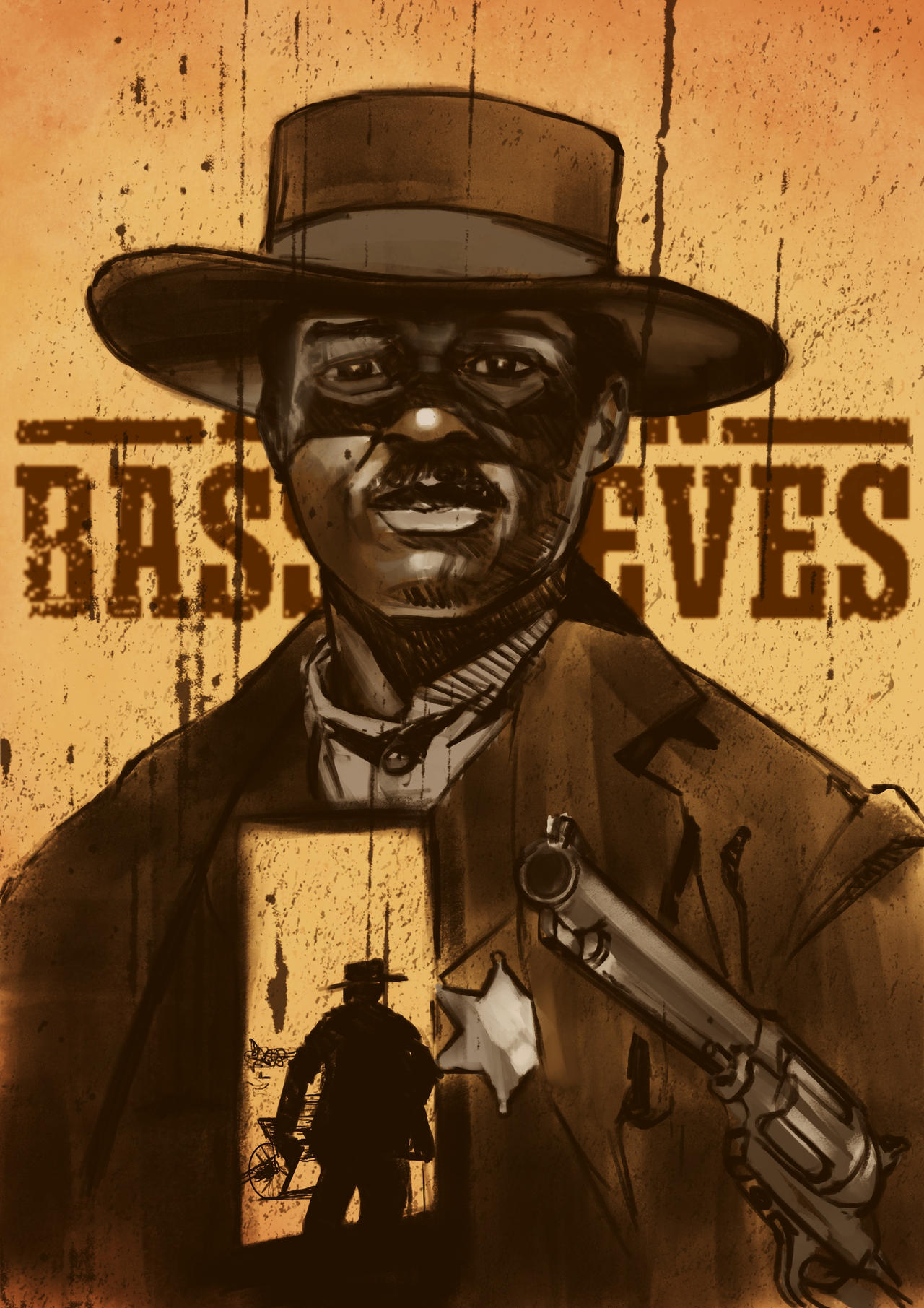 Bass Reeves Comics Bass Reeves Lawman by Fantasticabstract on DeviantArt