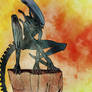 Crouching Alien