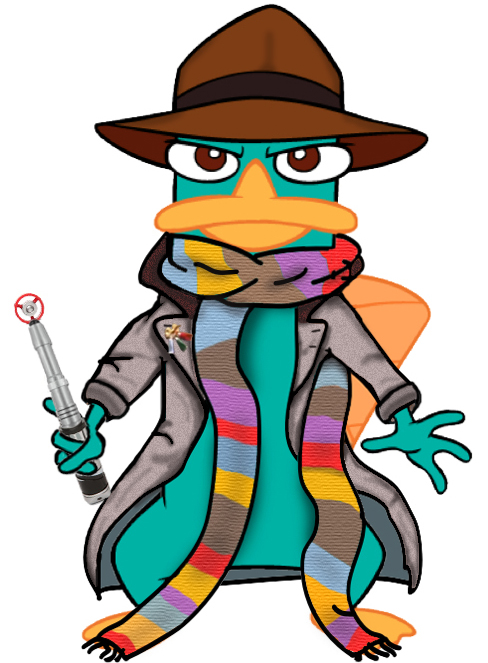 Doctor Who platypus - 4th version 2.0