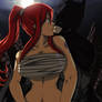 Batman and Erza (Justice Guild)