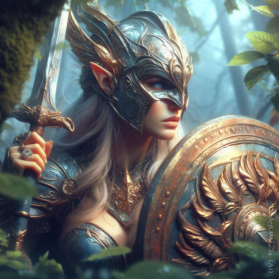 Elven Ranger by kylumi on DeviantArt