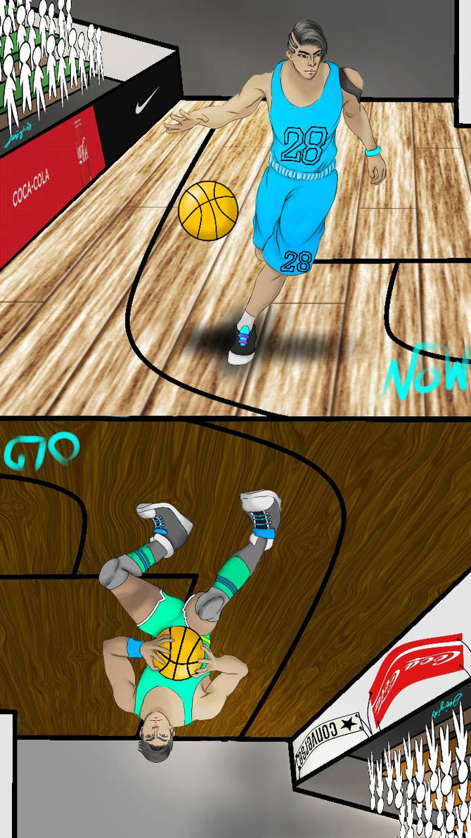 Basketball: Then and Now by layziartist on DeviantArt