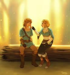 Stop smiling, Link - this isn't funny!