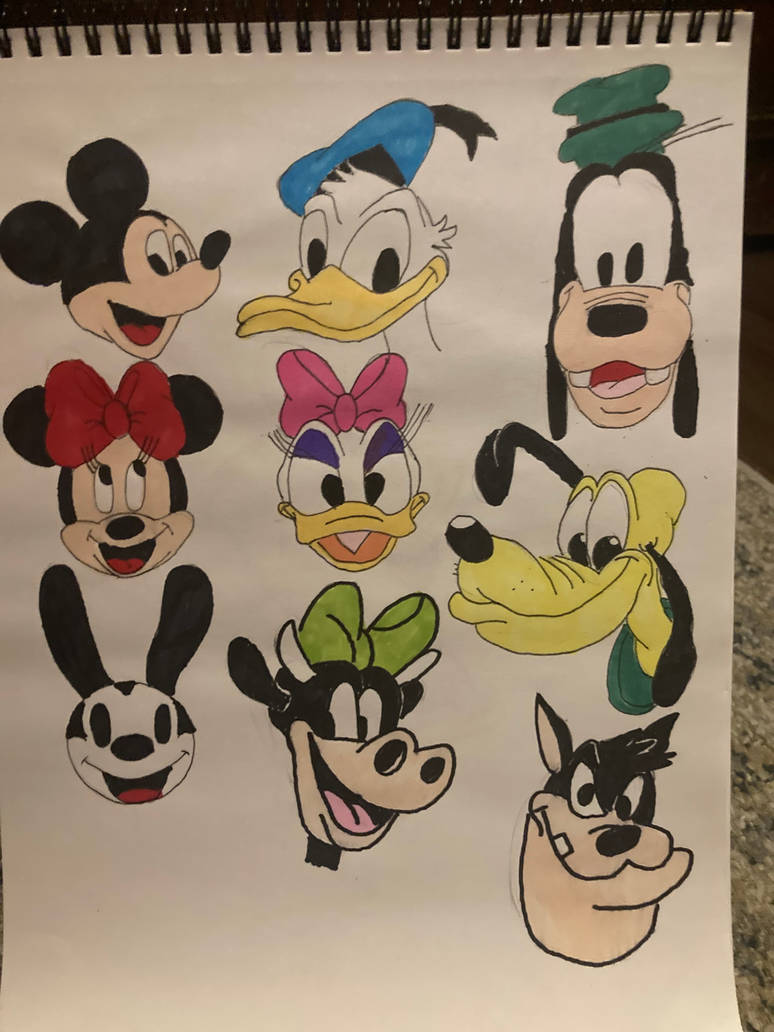 Disney Assets Deviantart Disney characters by supersean10 on DeviantArt