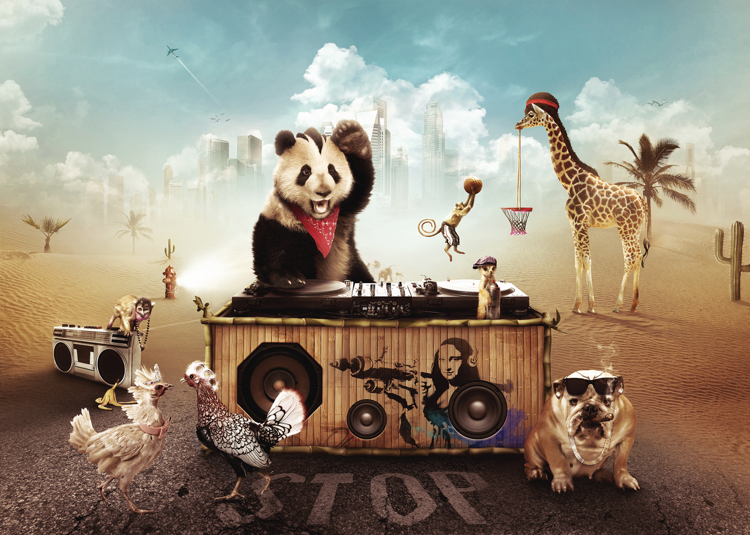 Party Animals by visio-art on DeviantArt Party Animals by visio-art on DeviantArt